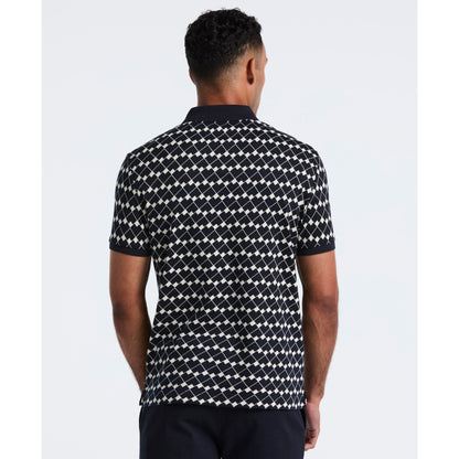 Original Penguin Flags Print Polo Shirt In Dark Sapphire(Flags Print Polo Shirt Blue Opkf2520gp 413)