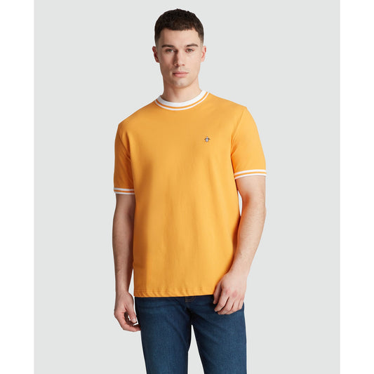 Original Penguin Icons Pique T-Shirt In Butterscotch(Icons Pique T Shirt Yellow Opkm3503gp 752)