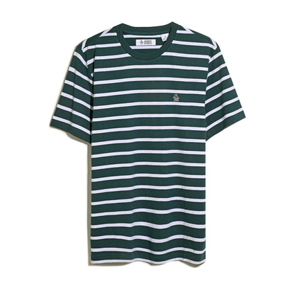 Original Penguin Breton Striped T-Shirt In Reflecting Pond(Breton Striped T Shirt Blue Opks3720gp 470)