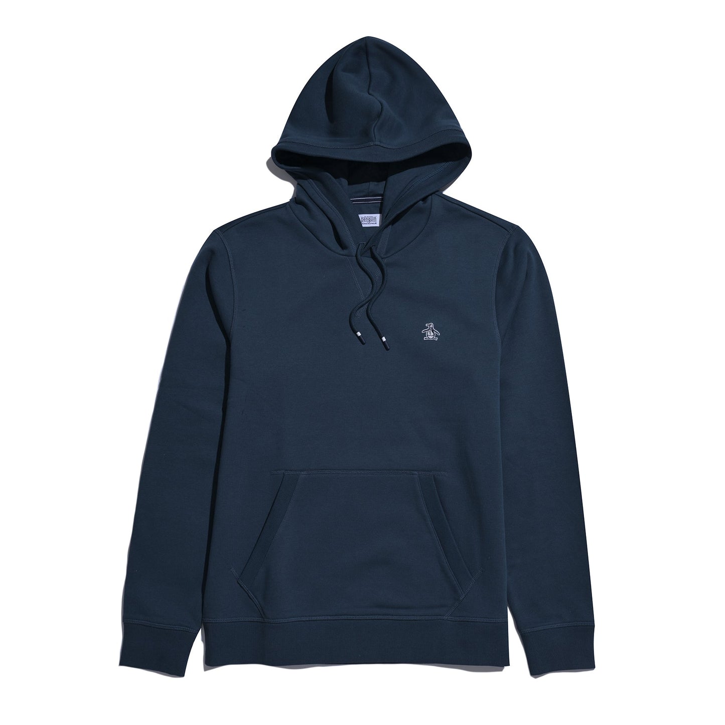 Original Penguin Sticker Pete Pullover Fleece Hoodie In Blue Wing Teal(Sticker Pete Pullover Fleece Hoodie Blue Opks5711gp 415)