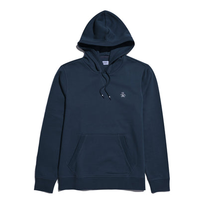 Original Penguin Sticker Pete Pullover Fleece Hoodie In Blue Wing Teal(Sticker Pete Pullover Fleece Hoodie Blue Opks5711gp 415)
