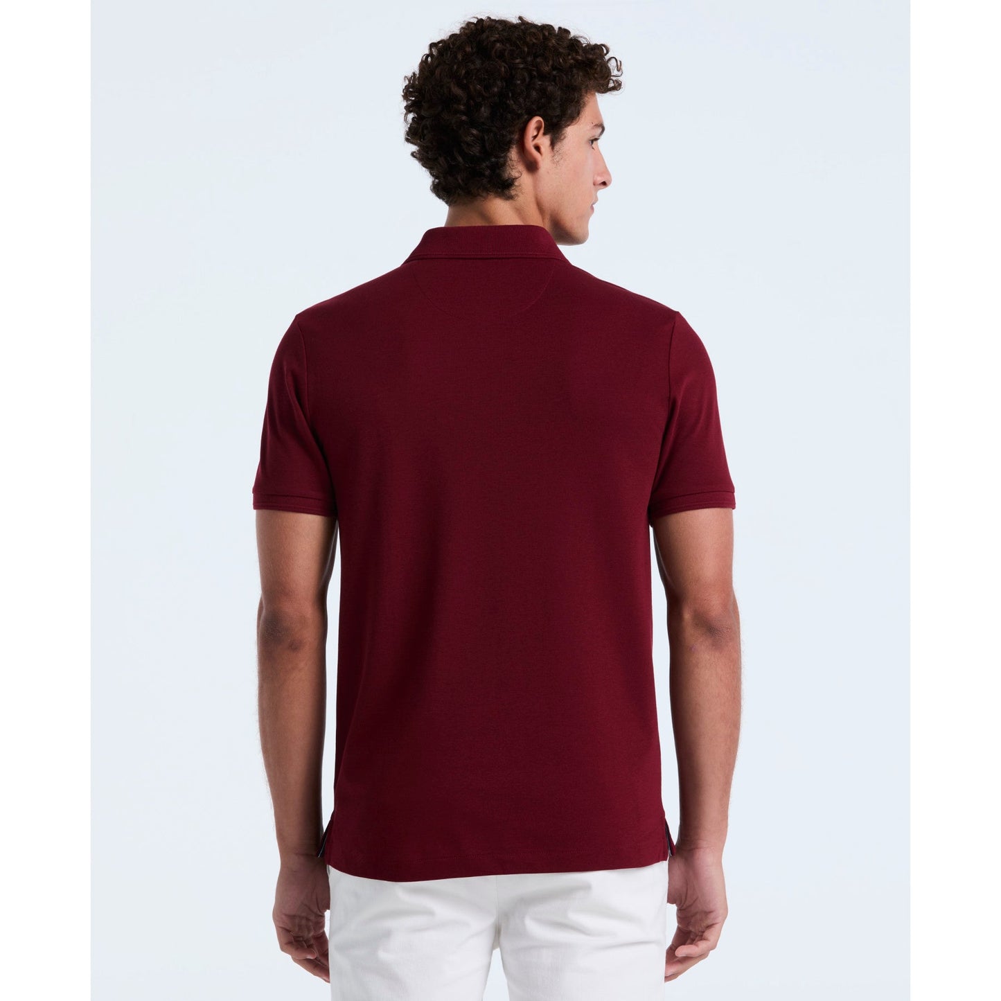 Original Penguin Daddy Pique Polo Shirt In Cabernet(Daddy Pique Polo Shirt Red Opksb015gp 605)