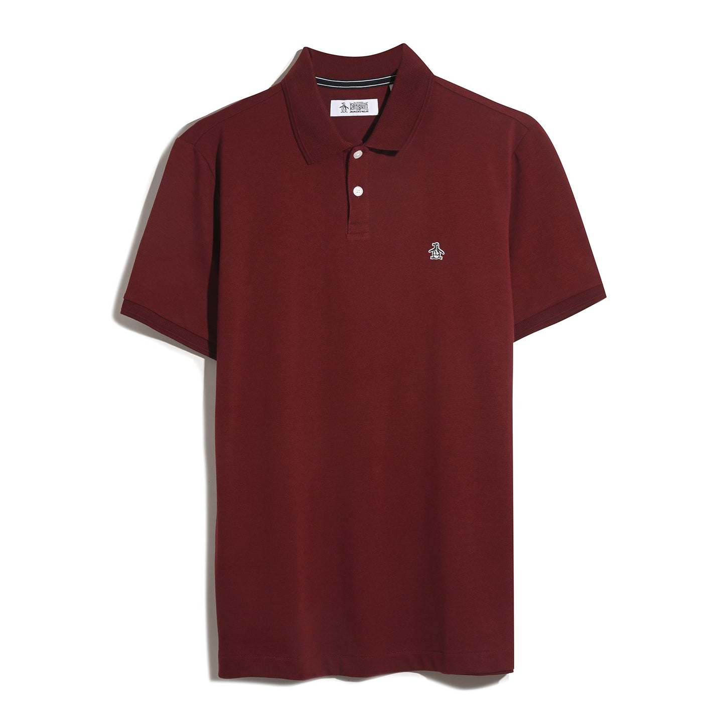 Original Penguin Daddy Pique Polo Shirt In Cabernet(Daddy Pique Polo Shirt Red Opksb015gp 605)