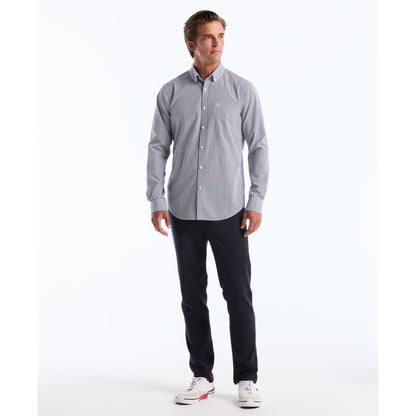 Original Penguin Gingham Shirt In Sargasso Sea(Gingham Shirt Blue Opwb0023gp 485)