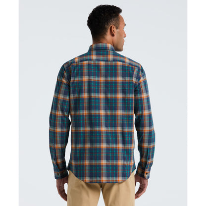 Original Penguin Dobby Plaid Shirt In Sargasso Sea(Dobby Plaid Shirt Blue Opwf2503gp 485)