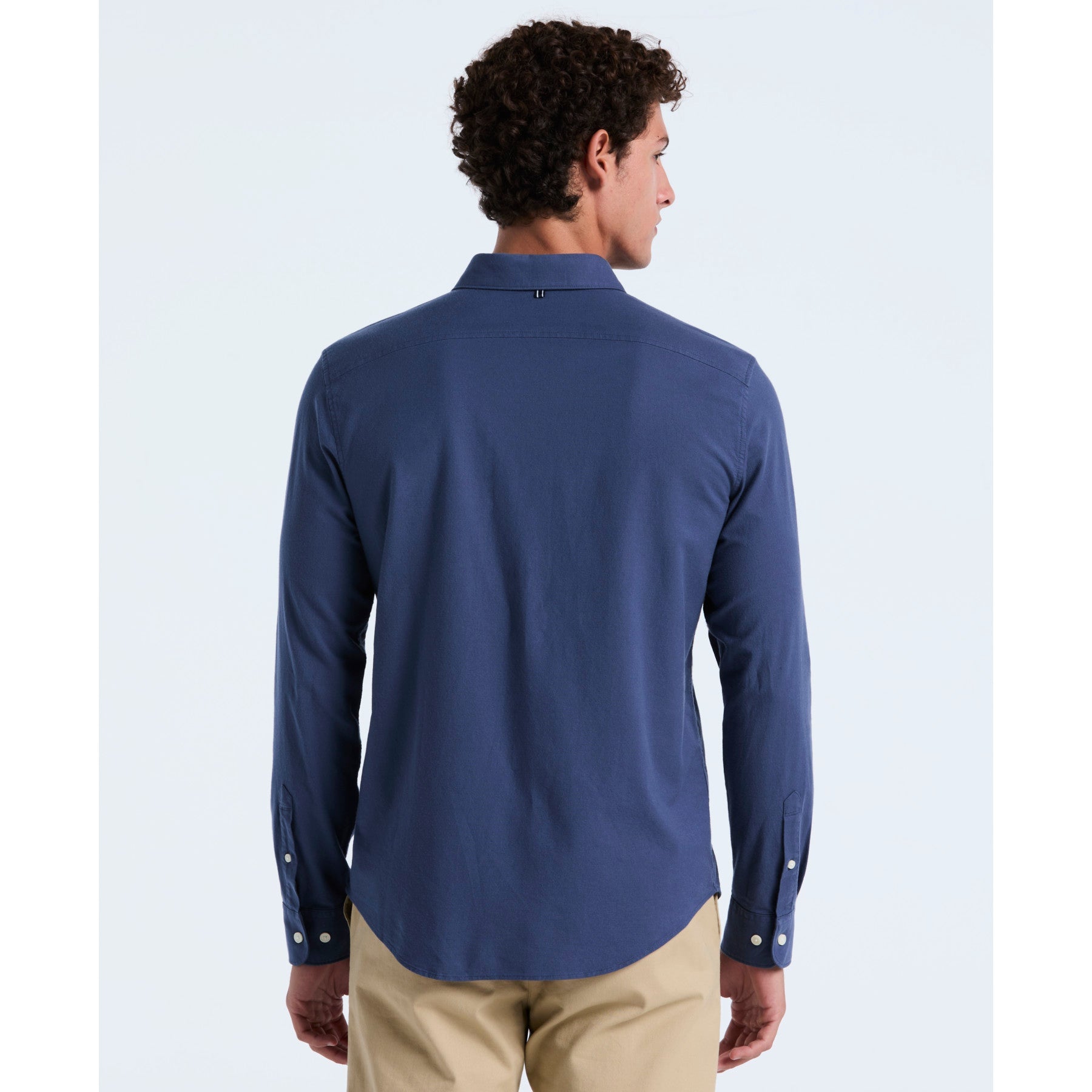 Original Penguin Oxford Shirt In Sargasso Sea(Oxford Shirt Blue Opwsb035gp 485)