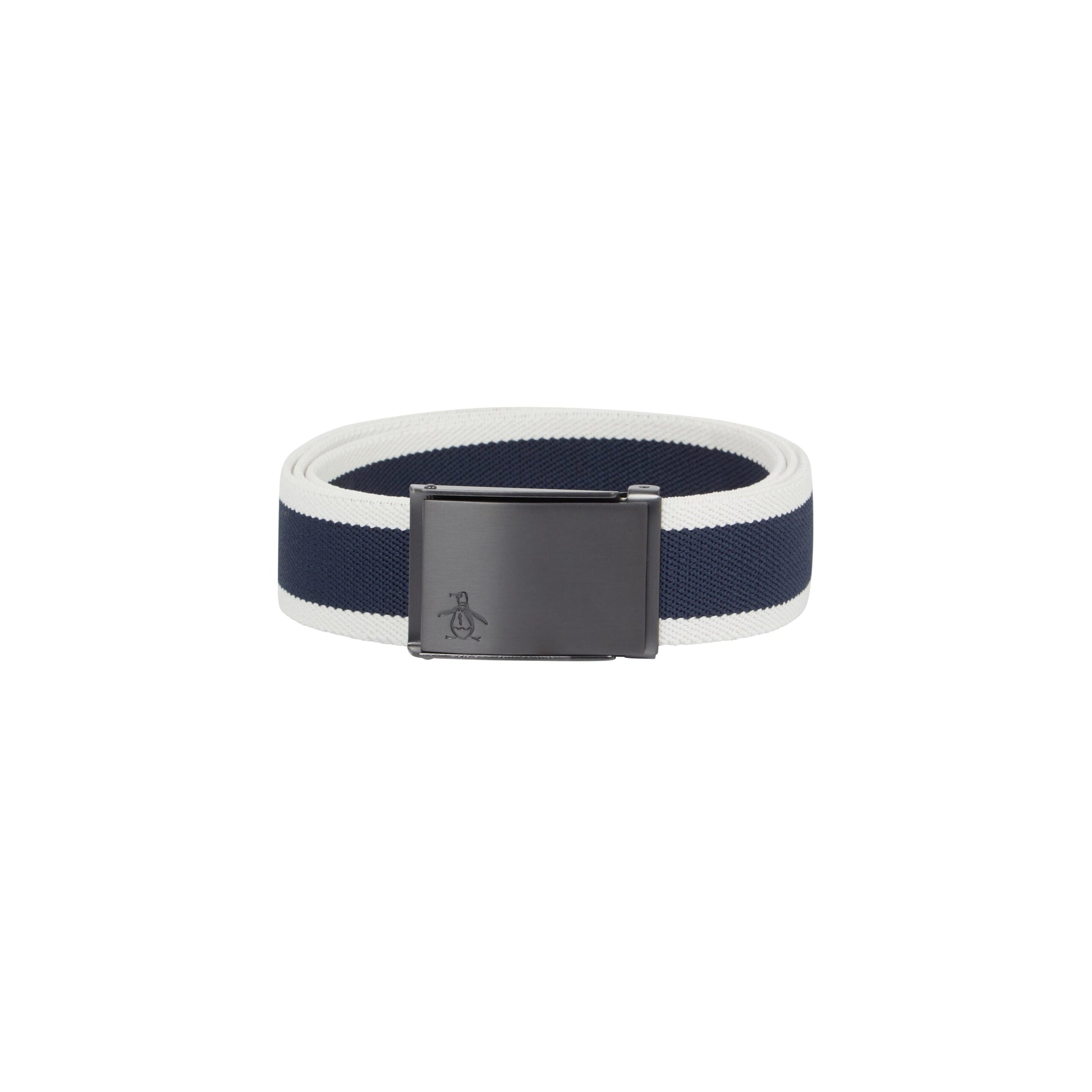 Original Penguin Earl Stretch Golf Belt In Black Iris(Earl Stretch Golf Belt Blue Pn06017ggg 417)