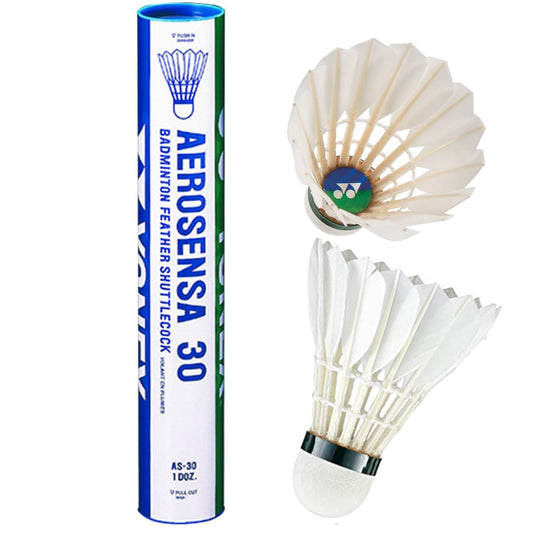  Yonex Aerosensa AS30 Badminton Feather Shuttles / Shuttlecocks - Set Of 12