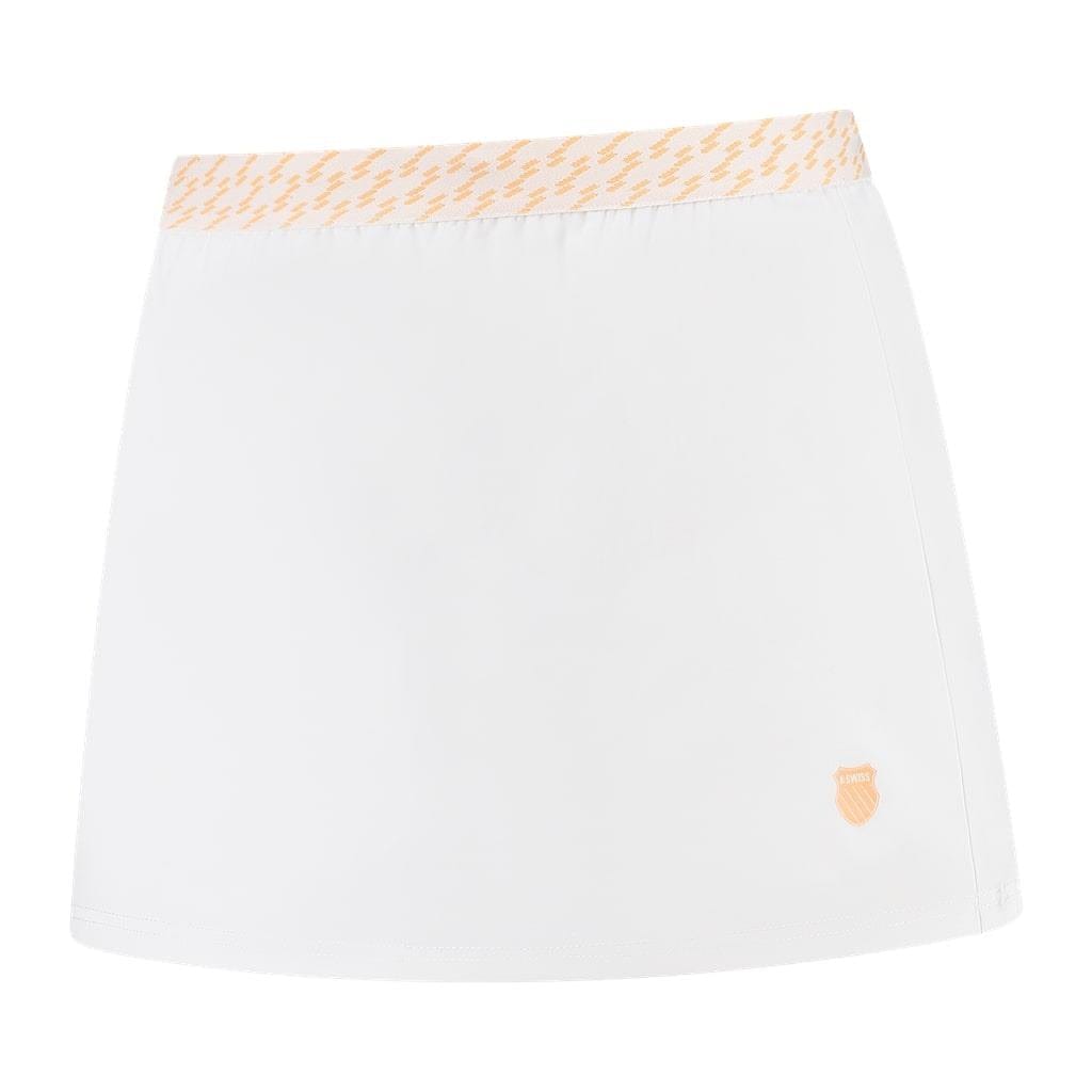  K-Swiss Hypercourt Womens Badminton Skirt 5 - White