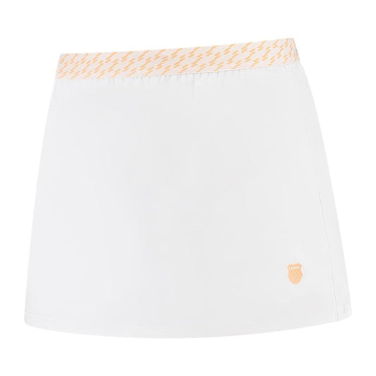  K-Swiss Hypercourt Womens Badminton Skirt 5 - White