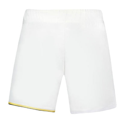 Le Coq Sportif Pro Mens Badminton Shorts - Optical White