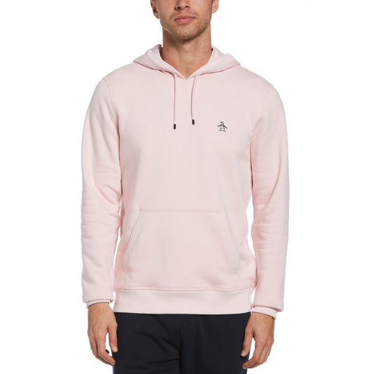 Original Penguin Sticker Pete Pullover Fleece Hoodie In Parfait Pink(Sticker Pete Pullover Fleece Hoodie Pink Opks5711gp 673)