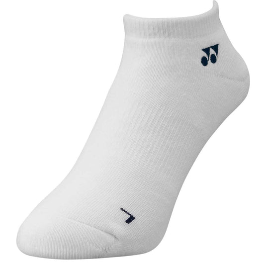  Yonex 19121EX 3D ERGO White Low Cut Badminton Socks - 1 Pair