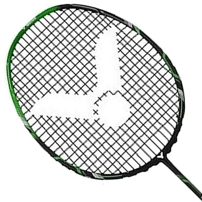  Victor Ultramate 7 Graphite Badminton Racket - Green Black