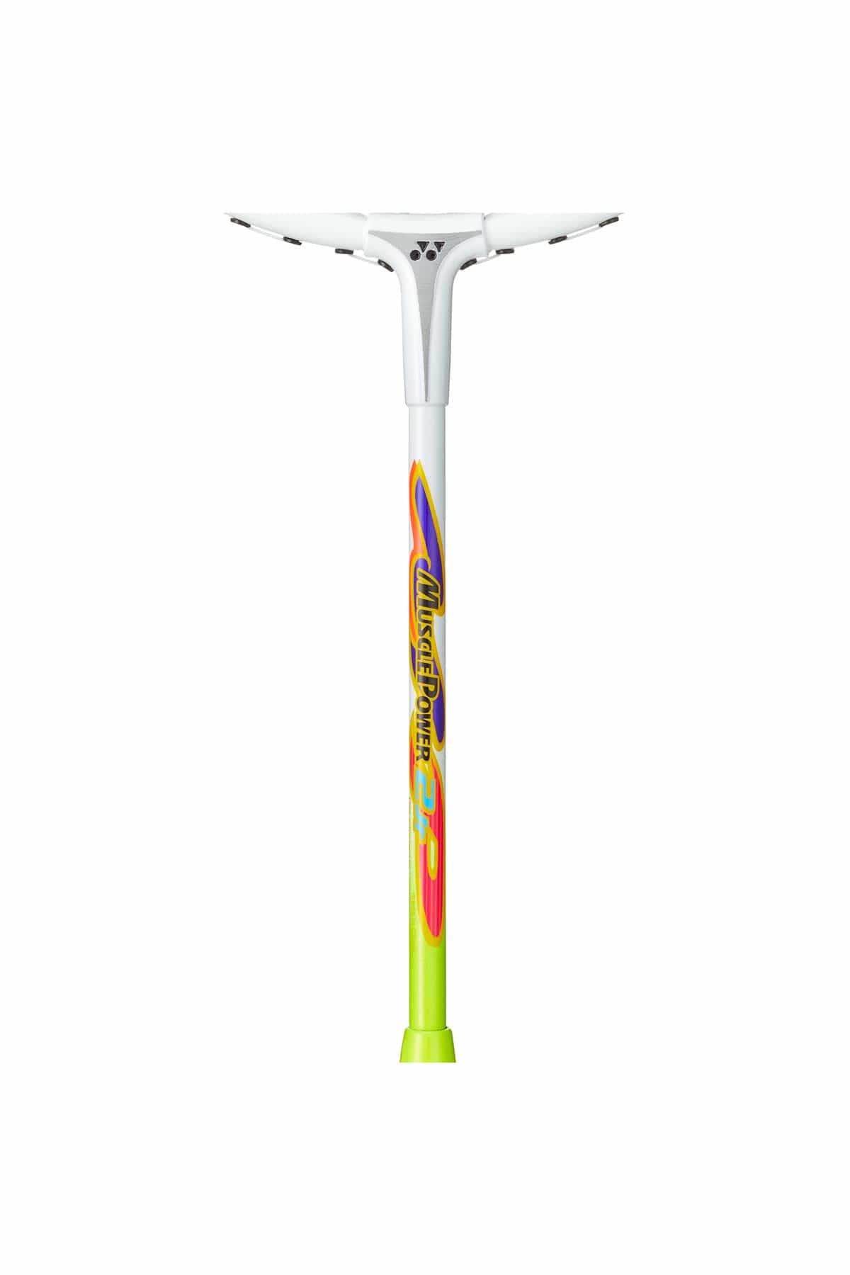  Yonex Muscle Power 2 Junior Badminton Racket - White / Yellow