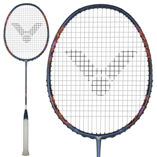  Victor DriveX 10 Metallic B Badminton Racket - Blue