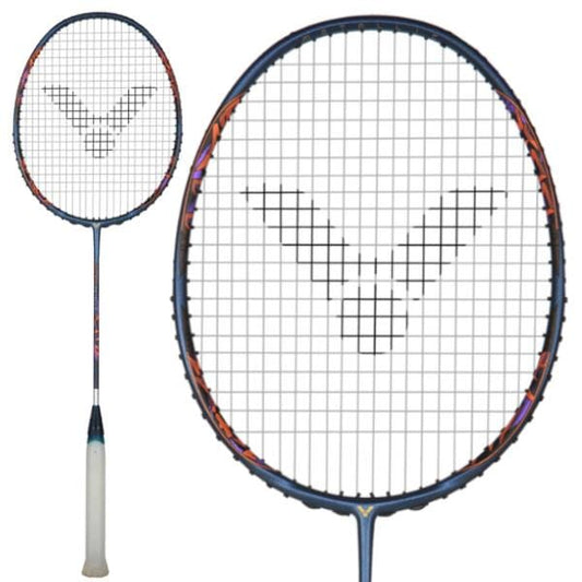  Victor DriveX 10 Metallic B Badminton Racket - Blue