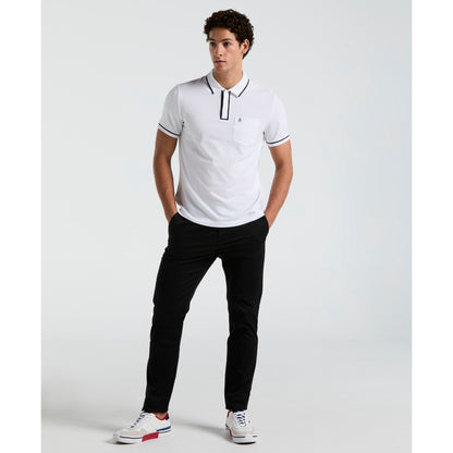 Original Penguin Earl Pique Polo Shirt In Bright White(Earl Pique Polo White Opkb0690gp 118)