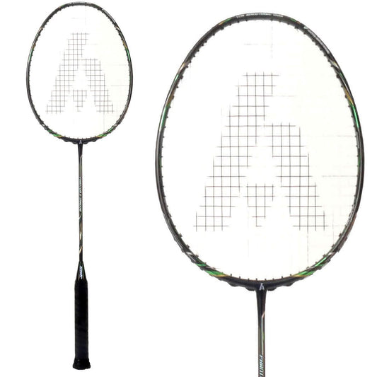  Ashaway Phantom X-Shadow Badminton Racket - Black Green