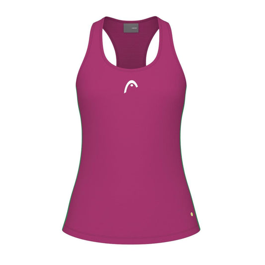  HEAD Spirit Womens Badminton Tank Top - Vivid Pink