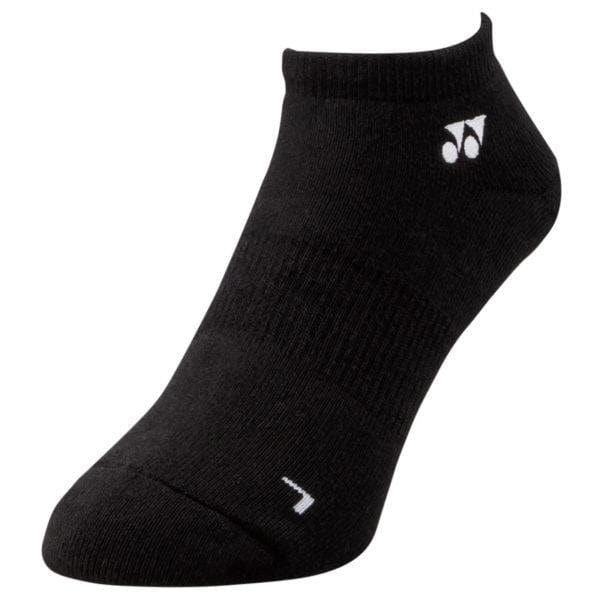  Yonex 19121EX 3D ERGO Black Low Cut Badminton Socks - 1 Pair