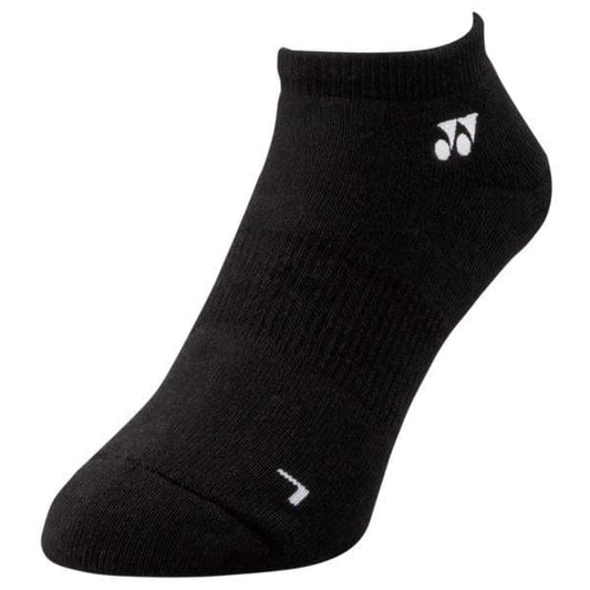  Yonex 19121EX 3D ERGO Black Low Cut Badminton Socks - 1 Pair