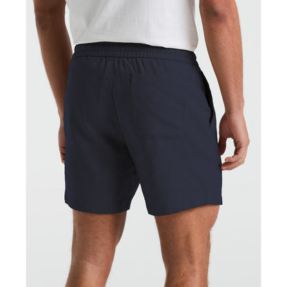 Original Penguin 6" Linen Blend Shorts In Sargasso Sea(6 Linen Blend Shorts Blue Ophm2500gp 485)