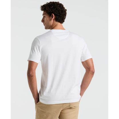 Original Penguin Supima Sticker Pete Pocket T-Shirt In Bright White(Supima Sticker Pete Pocket T Shirt White Opkb2111gp 118)