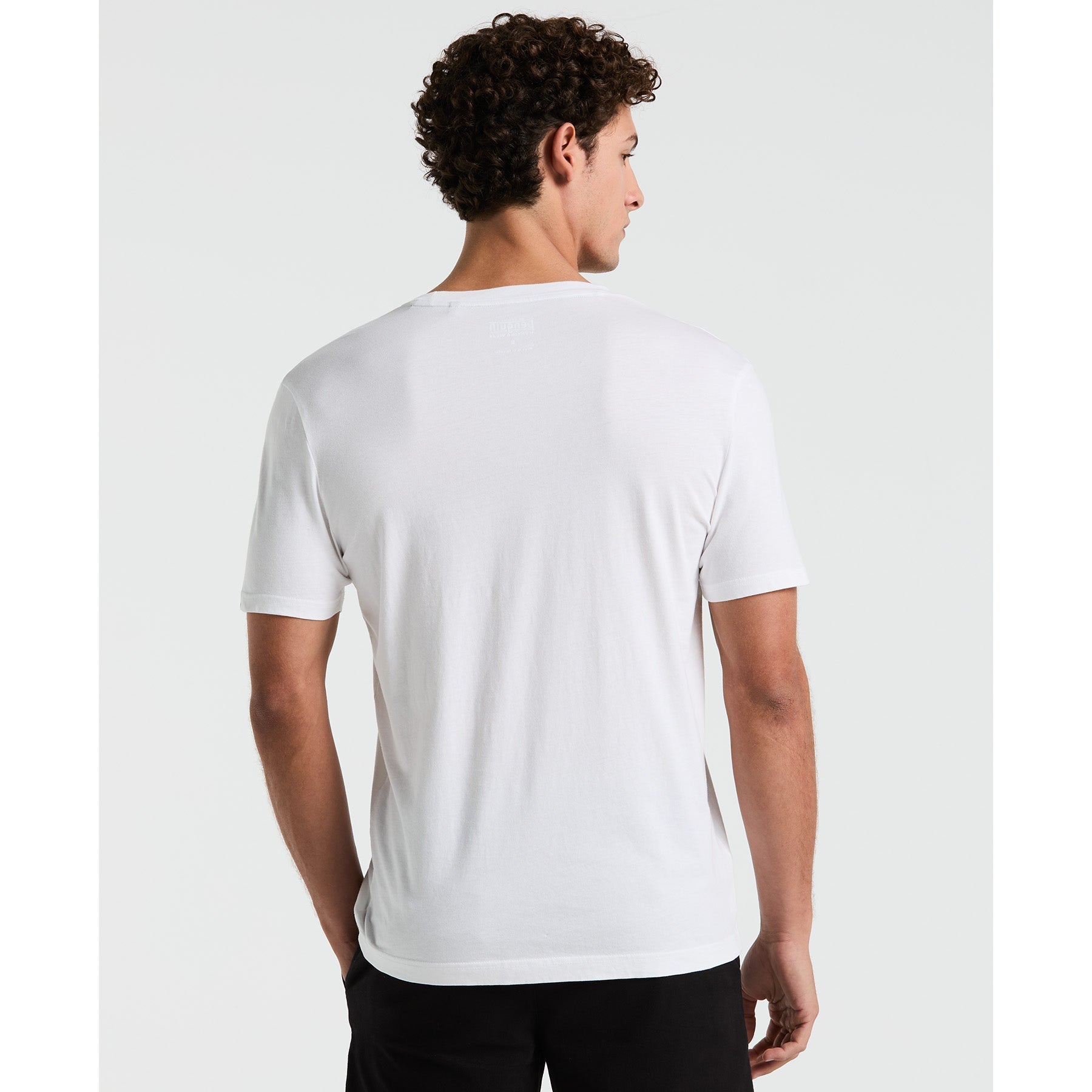 Original Penguin Good Times Graphic T-Shirt In Bright White(Good Times Graphic T Shirt White Opkm2539gp 118)